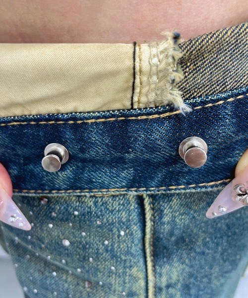 WEGO(ウィゴー)の「WEGO/チェーン付きウエスト調節クリップ(ベルト・レディース・その他1・FREE)」の5枚目の写真