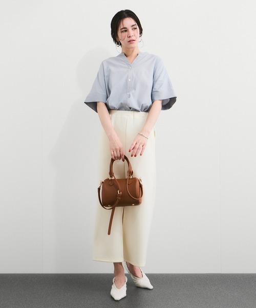 LE CERCLE par rope'(ルセルクルパーロペ)の「スキッパードルマンブラウス(シャツ/ブラウス・レディース・ピンク/ブラウン/ホワイト/ブルー系その他3/ブルー系その他4・FREE)」の17枚目の写真