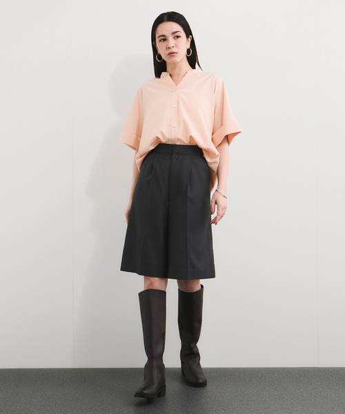 LE CERCLE par rope'(ルセルクルパーロペ)の「スキッパードルマンブラウス(シャツ/ブラウス・レディース・ピンク/ブラウン/ホワイト/ブルー系その他3/ブルー系その他4・FREE)」の18枚目の写真