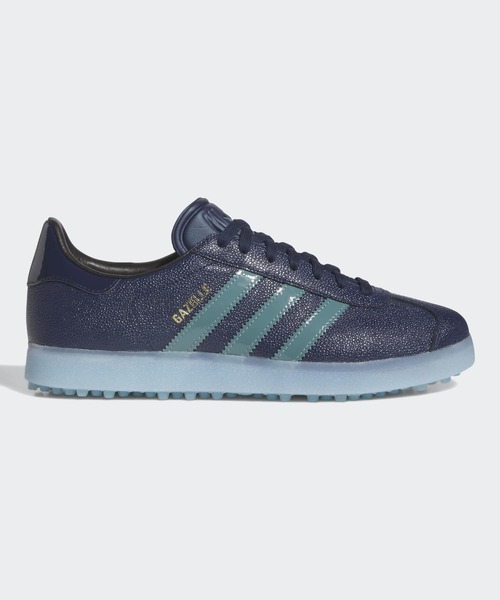 adidas Originals アディダス スニーカー GAZELLE LUX SPIKELESS GOLF SHOES JI4158 INDIGO TEAL SKY ガゼル ラックス スパイクレス ゴルフシューズ インディゴ  ティール スカイ メンズ レディース 男性用 女性用 オリジナルスゴルフ ガゼル ラックス スパイクレス ゴルフシューズ