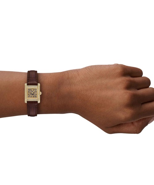 EMPORIO ARMANI（エンポリオアルマーニ）の「エンポリオ・アルマーニ 腕時計 レディース アナログ プロプラネット AR11705（アナログ腕時計・レディース・ブラウン・FREE）」の3枚目の写真