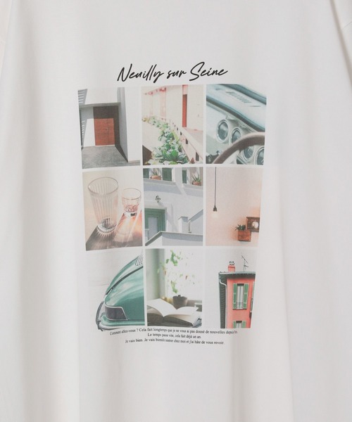 GLOBAL WORK(グローバルワーク)の「グラフィックTシャツ3/半袖/584704(Tシャツ/カットソー・メンズ・ブラック系9/ホワイト系その他2/ホワイト系その他3/ホワイト系その他/ブラック系/ホワイト系その他4・MEDIUM/SMALL/LARGE)」の10枚目の写真
