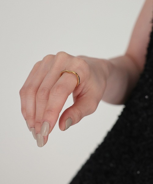 BABYLONE（バビロン）の「【HARPIE】HEART ANITA PIERCE（リング・レディース・ブラウン系その他・FREE）」の4枚目の写真