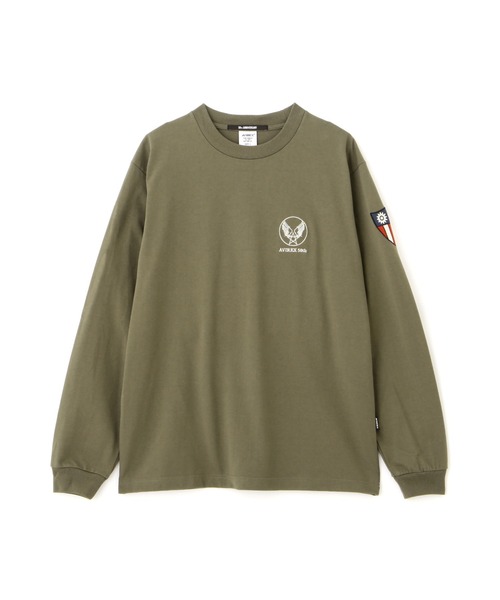 新品 アヴィレックス タイガーロゴ ワイドシルエット モックネックTシャツ XL AVIREX - 新品 アヴィレックス タイガーロゴ ワイドシルエット