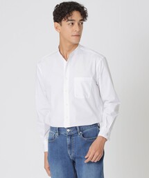 Paul Stuart（ポールスチュアート）の「ハケメバンドカラーシャツ（シャツ/ブラウス）」