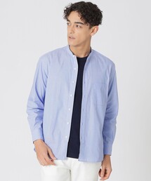 Paul Stuart（ポールスチュアート）の「ハケメバンドカラーシャツ（シャツ/ブラウス）」