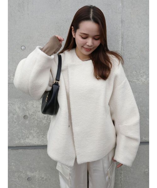 完売品！LAGUNAMOON ボアブルゾン　早い者勝ち！急ぎ対応！ セール】ボアブルゾン（ブルゾン）｜LAGUNAMOON（ラグナムーン）の