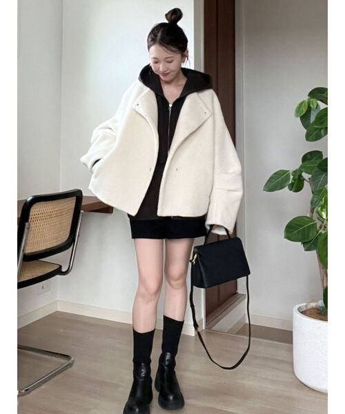 セール】【REVIVAL】ボアブルゾン（ブルゾン）｜LAGUNAMOON（ラグナ