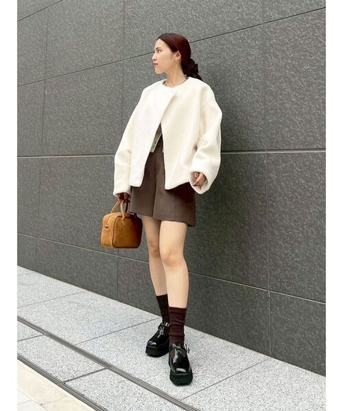 LAGUNAMOON（ラグナムーン）の「ボアブルゾン（ブルゾン）」 - WEAR