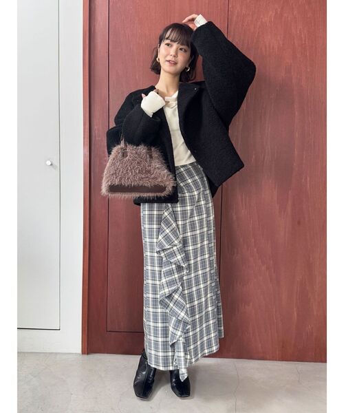 LAGUNAMOON（ラグナムーン）の「ボアブルゾン（ブルゾン）」 - WEAR