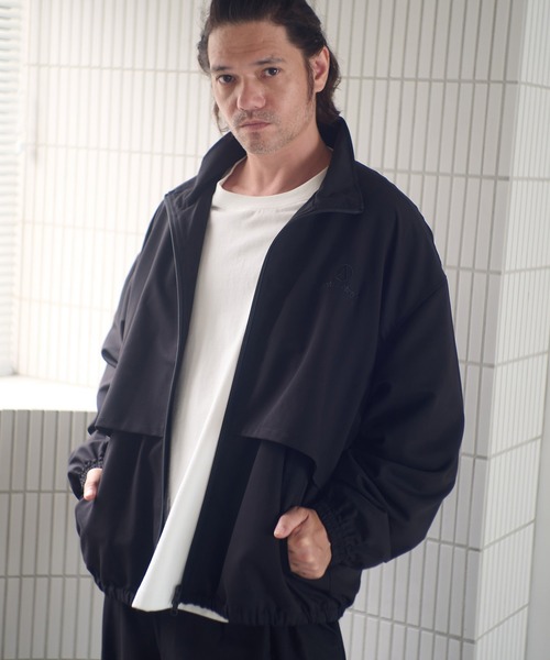 ADAM PATEK(アダムパテック)の「mj11050-stand collar blouson ブルゾン(AP2523005)(ブルゾン・メンズ・ブラック/ブラウン/ダークグレー・1/2)」の10枚目の写真