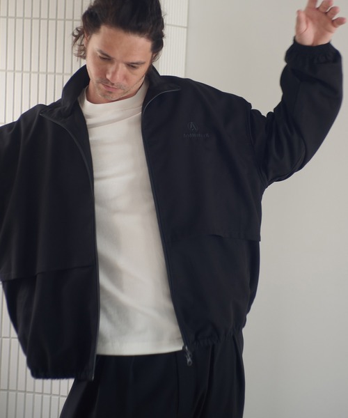 ADAM PATEK(アダムパテック)の「mj11050-stand collar blouson ブルゾン(AP2523005)(ブルゾン・メンズ・ブラック/ブラウン/ダークグレー・1/2)」の12枚目の写真