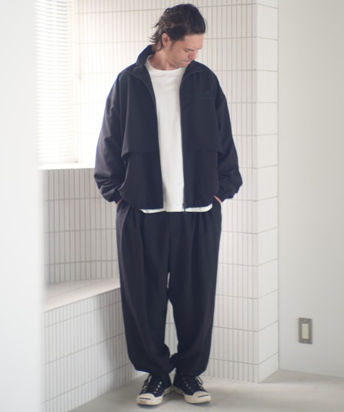 ADAM PATEK(アダムパテック)の「mj11050-stand collar blouson ブルゾン(AP2523005)(ブルゾン・メンズ・ブラック/ブラウン/ダークグレー・1/2)」の15枚目の写真