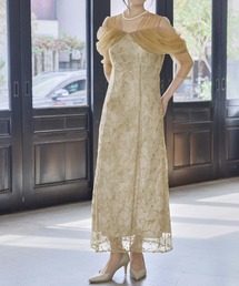 ANDRESDオケージョンドレス　イエロー ANDRESD（アンドレスド）のファッション通販 - ZOZOTOWN（カラー