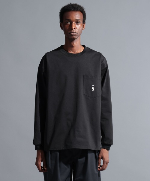 NUMERALS】ポケットロングスリーブTEE（Tシャツ/カットソー