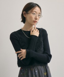 cloche フェザーヤーンビスチェセット