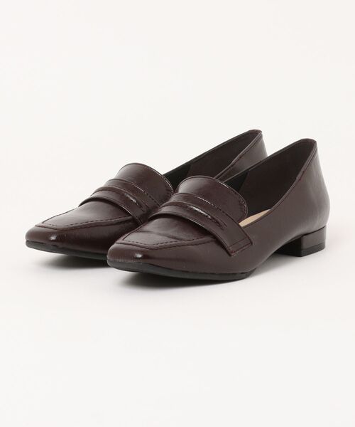 ABC-MART(エービーシーマート)の「JOLI ENCORE ジョリーアンコール HEEL LOAFER 2 ヒールローファー 2 JE80263 D.BROWN(パンプス・レディース・ブラウン・24.5cm/24.0cm/23.5cm/23.0cm/22.5cm)」の1枚目の写真