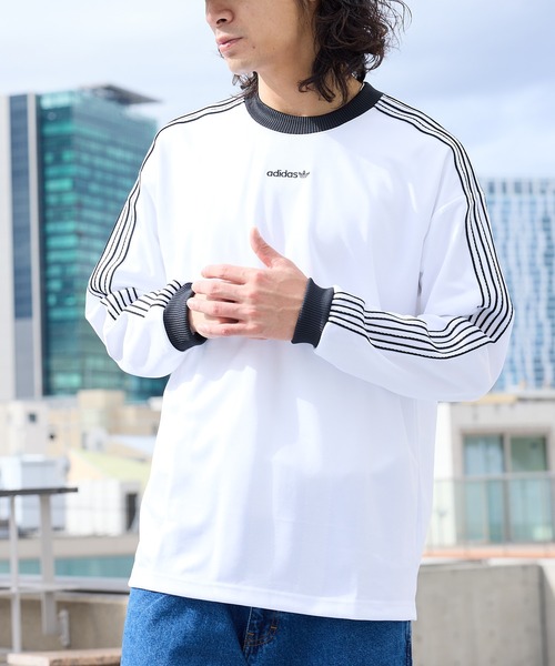 セール】adidas/アディダス LONG SLVE JRSY ジャージ 夏服 秋服