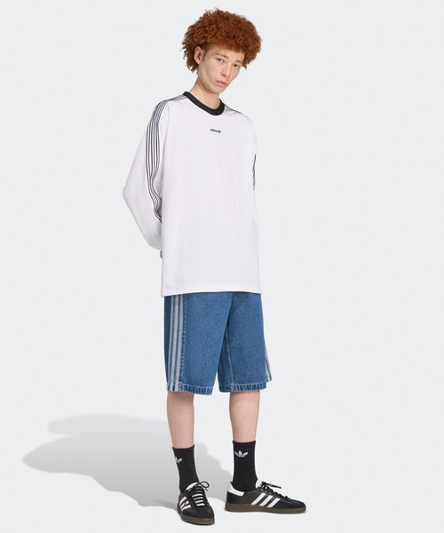 adidas(アディダス)の「adidas/アディダス LONG SLVE JRSY ジャージ 秋服 2026年秋冬(ジャージ・メンズ・ホワイト/ブラック・XL/L/M/S)」の7枚目の写真