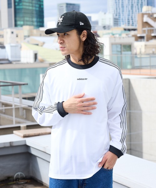 adidas(アディダス)の「adidas/アディダス LONG SLVE JRSY ジャージ 秋服 2026年秋冬(ジャージ・メンズ・ホワイト/ブラック・XL/L/M/S)」の20枚目の写真