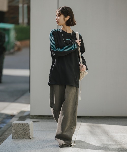 adidas(アディダス)の「adidas/アディダス LONG SLVE JRSY ジャージ 秋服 2026年秋冬(ジャージ・メンズ・ホワイト/ブラック・XL/L/M/S)」の15枚目の写真