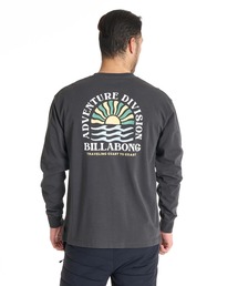BILLABONG メンズ 【A/DIV.】SUNRISE COAST ロンＴ【OVER FIT】 【2025年秋冬モデル】/ビラボン速乾UVケアバックプリント長袖ロンT