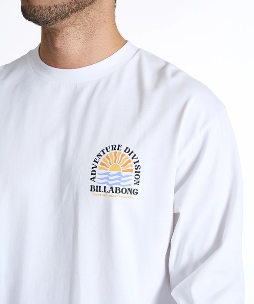 BILLABONG(ビラボン)の「BILLABONG メンズ 【A/DIV.】SUNRISE COAST ロンT【OVER FIT】 【2025年秋冬モデル】/ビラボン速乾UVケアバックプリント長袖ロンT(Tシャツ/カットソー・メンズ・グリーン系その他/ブラック系その他/オフホワイト・MEDIUM/LARGE/X-LARGE)」の6枚目の写真