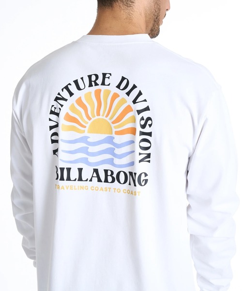BILLABONG(ビラボン)の「BILLABONG メンズ 【A/DIV.】SUNRISE COAST ロンT【OVER FIT】 【2025年秋冬モデル】/ビラボン速乾UVケアバックプリント長袖ロンT(Tシャツ/カットソー・メンズ・グリーン系その他/ブラック系その他/オフホワイト・MEDIUM/LARGE/X-LARGE)」の7枚目の写真