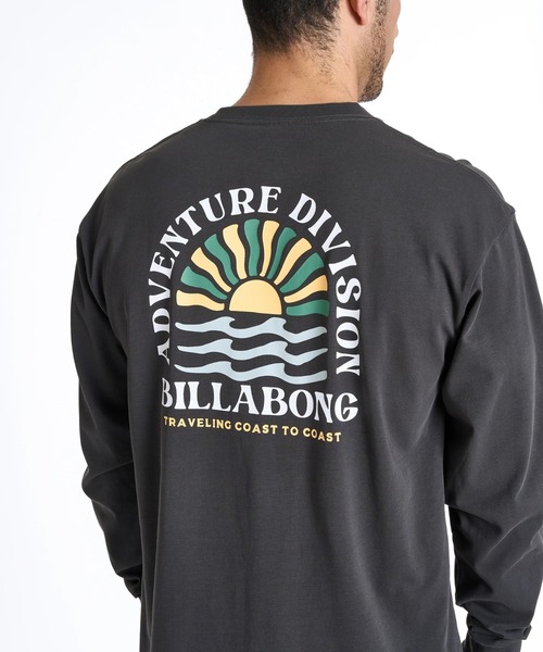 BILLABONG(ビラボン)の「BILLABONG メンズ 【A/DIV.】SUNRISE COAST ロンT【OVER FIT】 【2025年秋冬モデル】/ビラボン速乾UVケアバックプリント長袖ロンT(Tシャツ/カットソー・メンズ・グリーン系その他/ブラック系その他/オフホワイト・MEDIUM/LARGE/X-LARGE)」の11枚目の写真