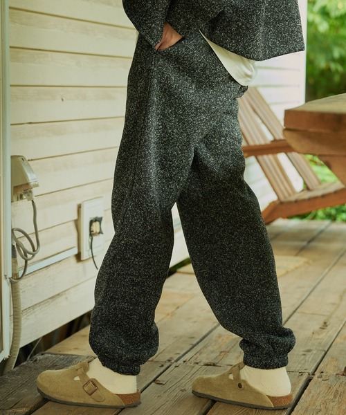 ragged mountain(ラギットマウンテン)の「【RAGGED MOUNTAIN/ラギットマウンテン】NASHUA/ナシュア ニットフリースパンツ(その他パンツ・メンズ・ブラック/グレー・MEDIUM/LARGE/X-LARGE)」の13枚目の写真