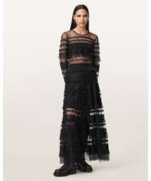 ALLSAINTS | ARLEA TULLE MAXI SKIRT | ARLEA チュール マキシ スカート(スカート)