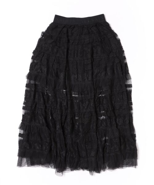 ALLSAINTS（オールセインツ）の「ARLEA TULLE MAXI SKIRT | ARLEA チュール マキシ スカート（スカート・レディース・ブラック・4/6/8/10）」の9枚目の写真