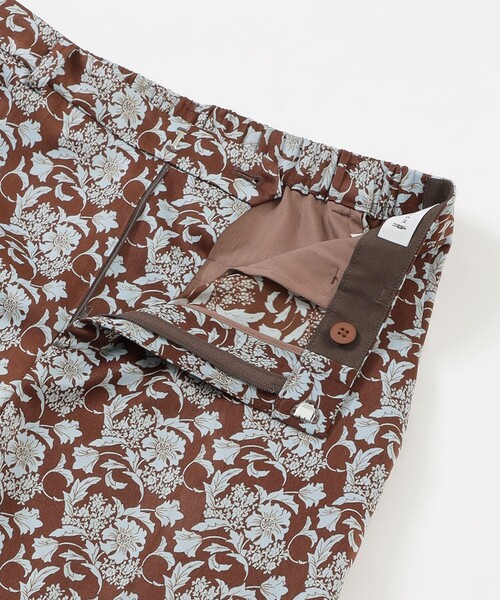 MACKINTOSH LONDON(マッキントッシュ ロンドン)の「【BIBURY FLOWER】バイカラーバイブリーサテンパンツ(その他パンツ・レディース・ブラウン系その他5/ネイビー・38)」の10枚目の写真