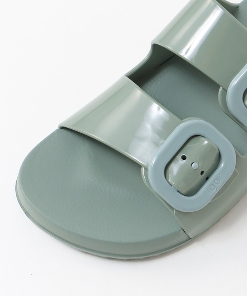 igor(イゴール)の「バックルサンダル【IGOR/イゴール】(サンダル・レディース・グリーン・36/37/38)」の9枚目の写真