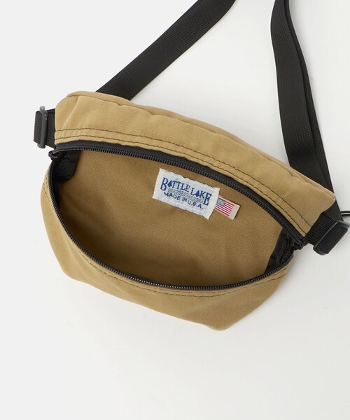 Steven Alan（スティーブンアラン）の「＜BATTLE LAKE × Steven Alan＞ MINI SHLDR BAG/バッグ（ボディバッグ/ウエストポーチ・メンズ・パープル/マスタード/ブラック/グレー系・FREE）」の17枚目の写真