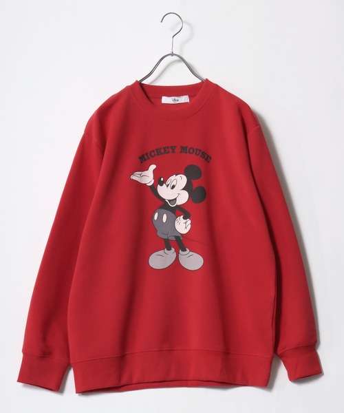 セール】2025AW Disney/ディズニー 裏起毛 ミッキー ミニー フロント