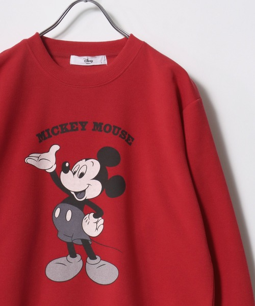 セール】2025AW Disney/ディズニー 裏起毛 ミッキー ミニー フロント