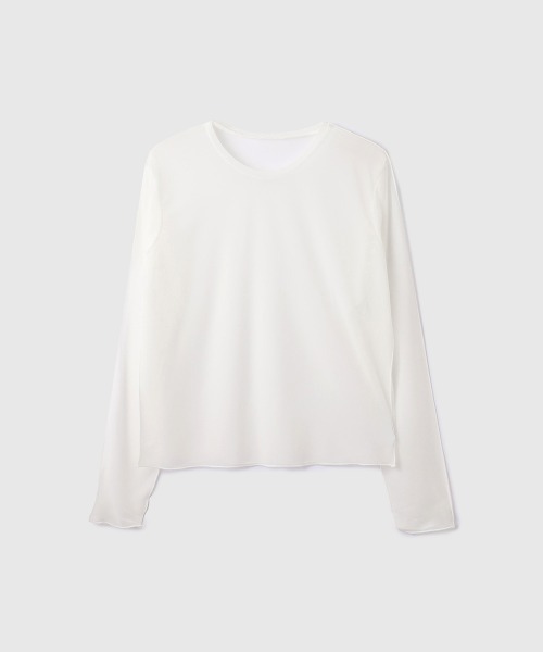 VICKY（ビッキー）の「セカンドスキンシアープルオーバー≪手洗い可能≫（Tシャツ/カットソー・レディース・ブラック/オフホワイト/グリーン・M）」の16枚目の写真