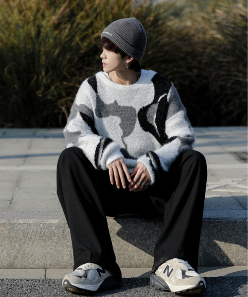 マークアンドロナ カモフラージュ ニット セーター マークアンドロナ カモフラージュ ニット セーター 2025年最新