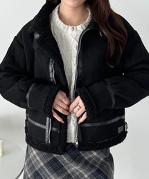 CLEA | ヴィンテージライクムートンジャケット(ブルゾン)