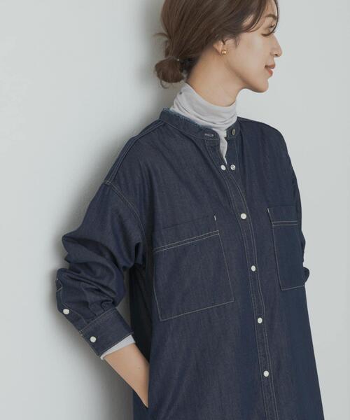 カシミヤシルク混タートルネックカットソー（Tシャツ/カットソー