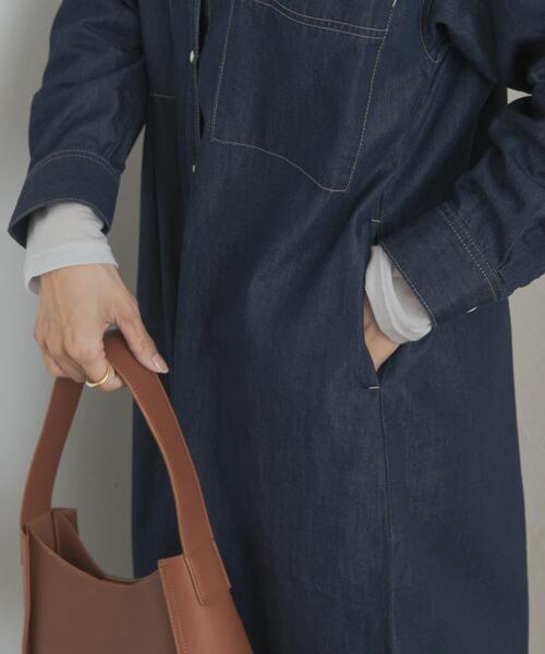 URBAN RESEARCH DOORS（アーバンリサーチドアーズ）の「カシミヤシルク混タートルネックカットソー（Tシャツ/カットソー・レディース・グレー/オフホワイト/ブラック系その他・MEDIUM）」の16枚目の写真