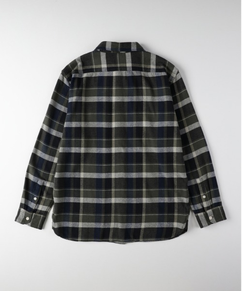 Levi's（リーバイス）の「【Levi's】ワークシャツ (チェック柄/フランネル/フロントポケット/レイヤード/カジュアルスタイル/デイリーユース)（シャツ/ブラウス・メンズ・グリーン・L/M/S）」の3枚目の写真