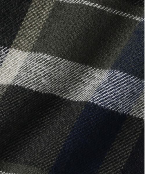 Levi's（リーバイス）の「【Levi's】ワークシャツ (チェック柄/フランネル/フロントポケット/レイヤード/カジュアルスタイル/デイリーユース)（シャツ/ブラウス・メンズ・グリーン・L/M/S）」の8枚目の写真