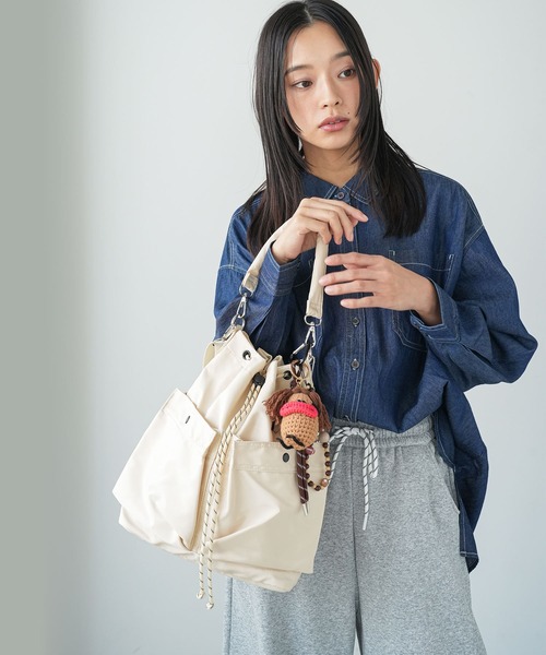 mili an deni(ミリアンデニ)の「ニットモンスターチャーム(チャーム・レディース・ブラック/ブラウン/ブルー・F)」の10枚目の写真