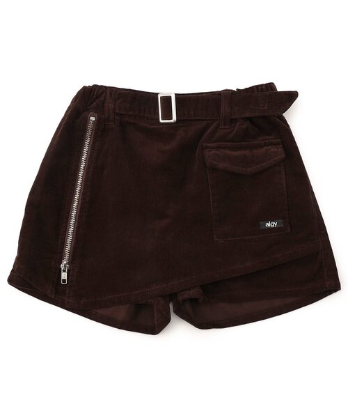 algy（アルジー）の「アシメラップキュロット（その他パンツ・キッズ・カーキ/ネイビー/ブラウン・XX-SMALL/X-SMALL/MEDIUM/SMALL）」の16枚目の写真