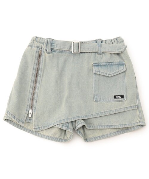 algy（アルジー）の「アシメラップキュロット（その他パンツ・キッズ・カーキ/ネイビー/ブラウン・XX-SMALL/X-SMALL/MEDIUM/SMALL）」の18枚目の写真