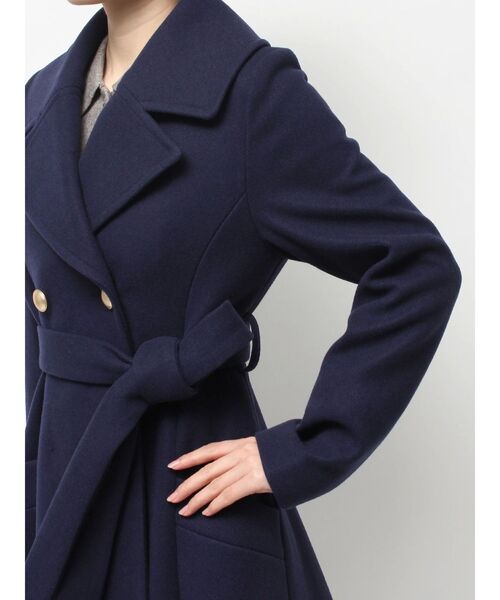 RESEXXY（リゼクシー）の「Aラインフレアコート（その他アウター・レディース・アイボリー/ブラック/ネイビー・SMALL/MEDIUM）」の9枚目の写真