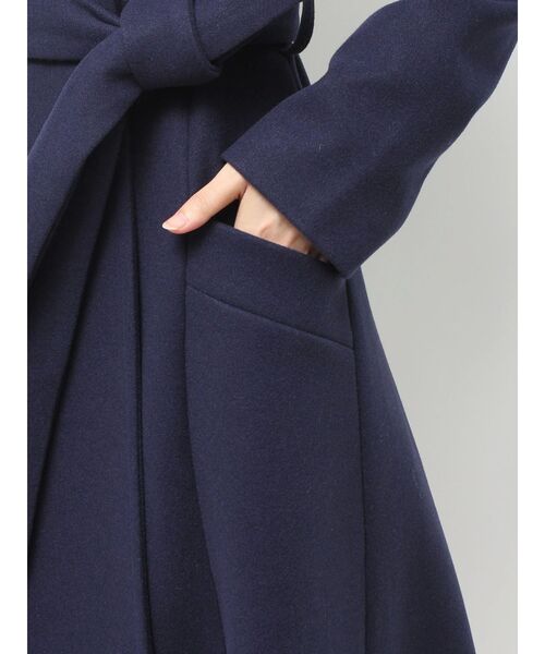 RESEXXY（リゼクシー）の「Aラインフレアコート（その他アウター・レディース・アイボリー/ブラック/ネイビー・SMALL/MEDIUM）」の10枚目の写真