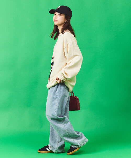 FREAK'S STORE(フリークスストア)の「tombonia/トムボニア tombonia プレッピームック ニット(ニット/セーター・メンズ・グレー/オフホワイト/ブラック・SMALL/MEDIUM/LARGE)」の5枚目の写真